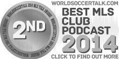 2nd place in the WorldSoccerTalk.com MLS Talk 2014 Best Club Podcast